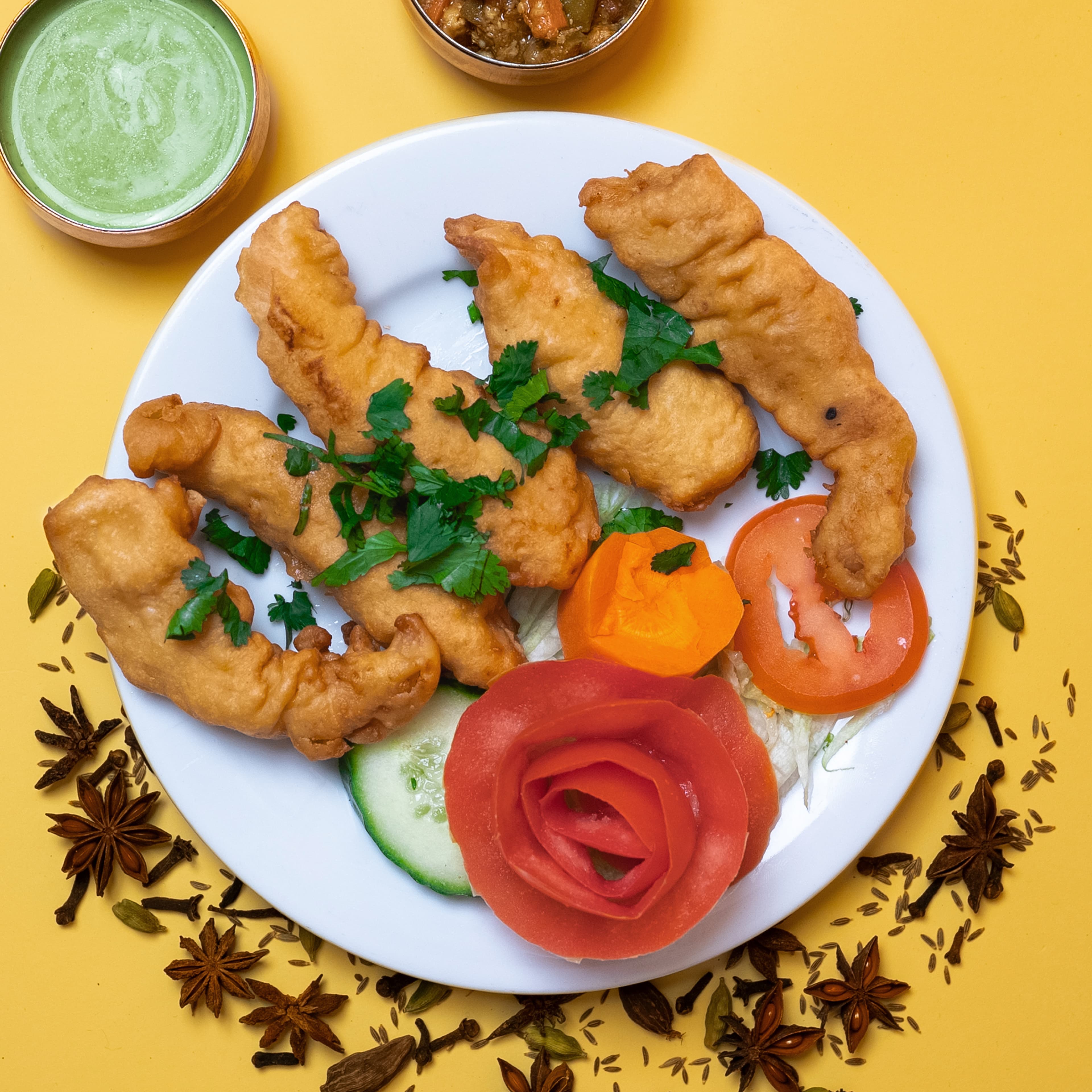 Poulet Pakora